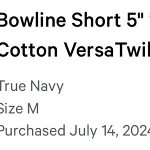 lululemon athletica Men's Bowline Shorts - True Navy